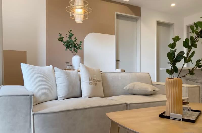 Servis Apartment untuk Disewa di Trion 2 @ KL - Shue Sen - Living Room - PropertyGuru.com.my