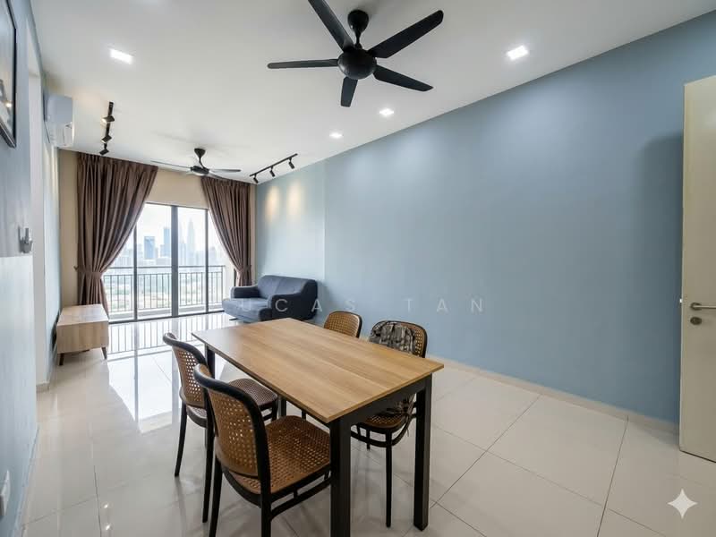 Condominium for Rent at The Hamilton - Lucas Tan - Living Room - PropertyGuru.com.my