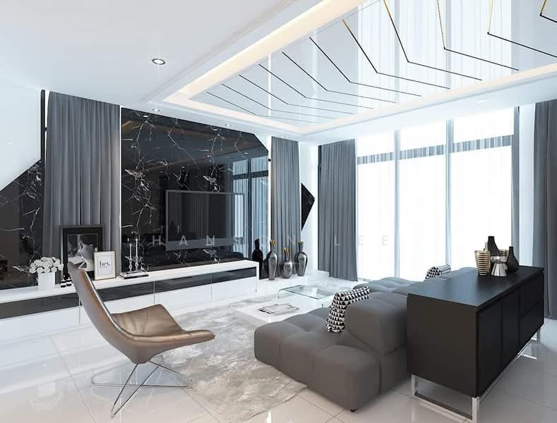 Rumah Teres untuk Dijual di Selayang Industrial Park (Batu Caves) - Hanson Lee - Living Room - PropertyGuru.com.my