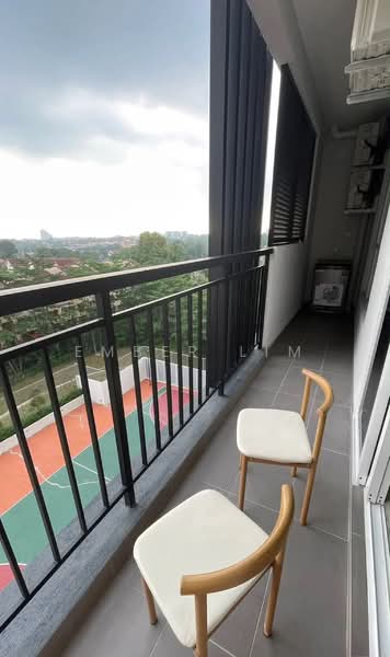 Service Residence for Rent at TRELLIS RESIDENCES - Ember Lim - Balcony - PropertyGuru.com.my