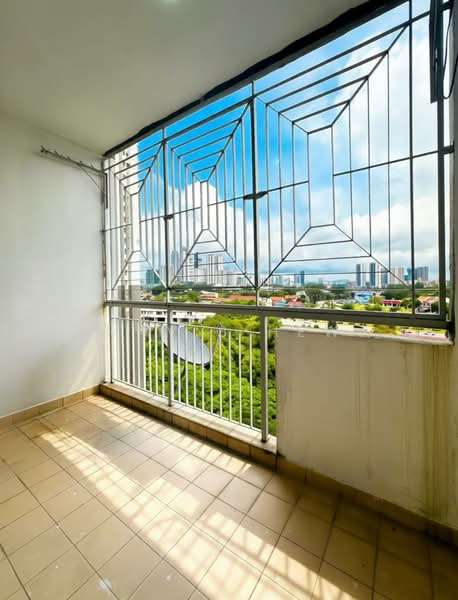 Apartment for Rent at Bistari Impian Apartment - Mavis Hew - Balcony - PropertyGuru.com.my