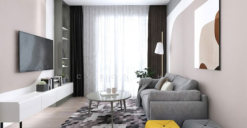 Pangsapuri untuk Dijual di Damar Residence - Jackson Chan - Living Room - PropertyGuru.com.my