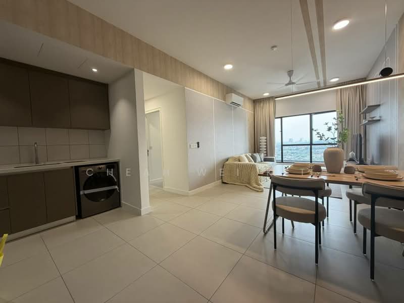 Servis Apartment untuk Disewa di Maya Ara Residences - Cheah Wei Kit - Living Room - PropertyGuru.com.my