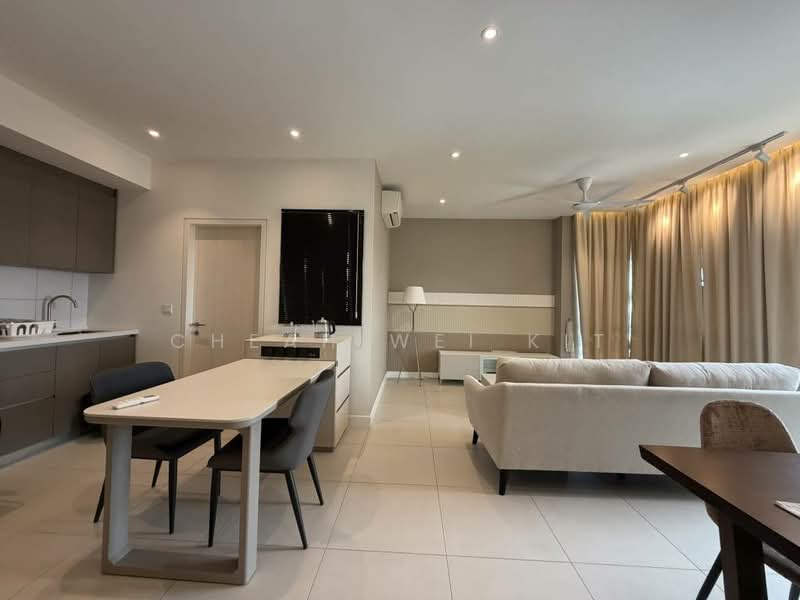 Servis Apartment untuk Disewa di Maya Ara Residences - Cheah Wei Kit - Living Room - PropertyGuru.com.my