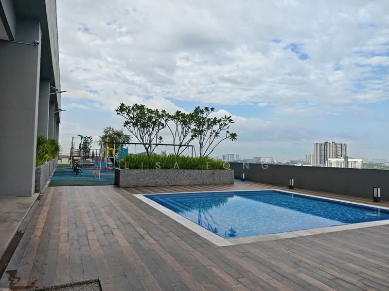 Servis Apartment untuk Disewa di Amani Residence - Elisa Fong - Pool - PropertyGuru.com.my
