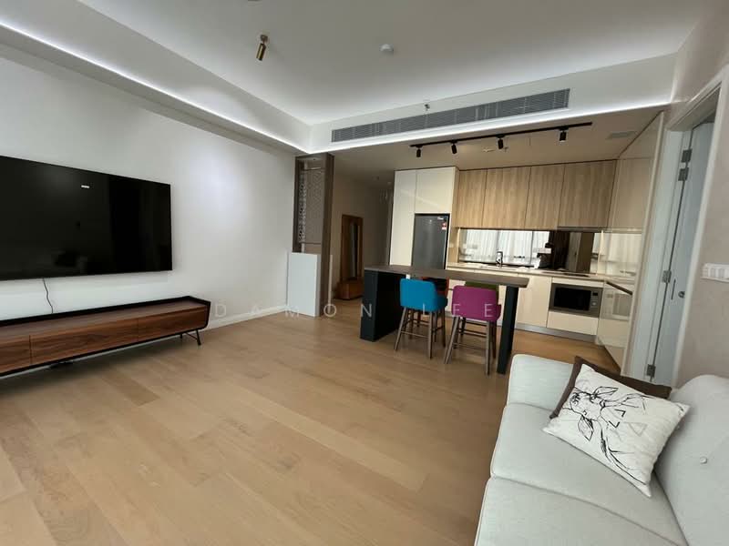 Servis Apartment untuk Disewa di TRX Residences - Damon Lee - Living Room - PropertyGuru.com.my