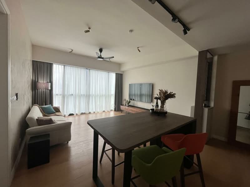 Servis Apartment untuk Disewa di TRX Residences - Damon Lee - Living Room - PropertyGuru.com.my