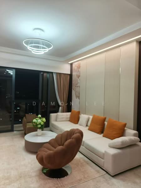 Servis Apartment untuk Disewa di TRX Residences - Damon Lee - Living Room - PropertyGuru.com.my