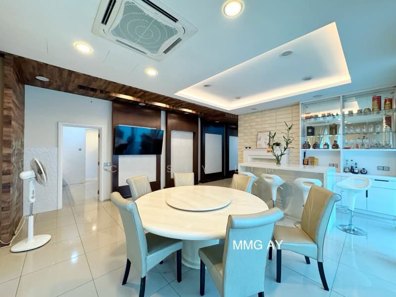 Zero-Lot Bungalow for Sale in Setia Eco Park (Setia Alam) - Cassey Lim - Dining Room - PropertyGuru.com.my
