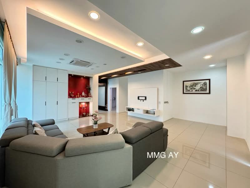 Zero-Lot Bungalow for Sale in Setia Eco Park (Setia Alam) - Cassey Lim - Living Room - PropertyGuru.com.my