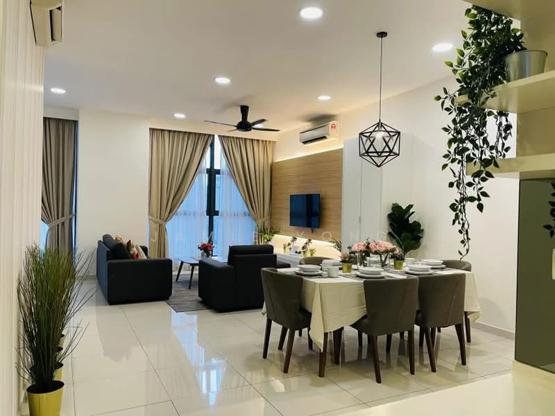 Kondominium untuk Disewa di Mirage Residence - Jamie Yong - Living Room - PropertyGuru.com.my