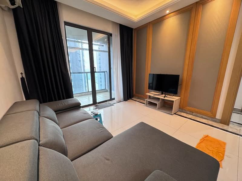 Service Residence for Sale at R&F Princess Cove Phase 1 - Sze Lee - Living Room - PropertyGuru.com.my