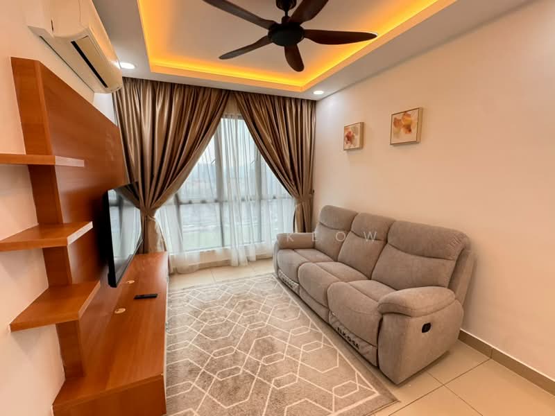 Service Residence for Rent at One Maxim - Shan Keow - Living Room - PropertyGuru.com.my