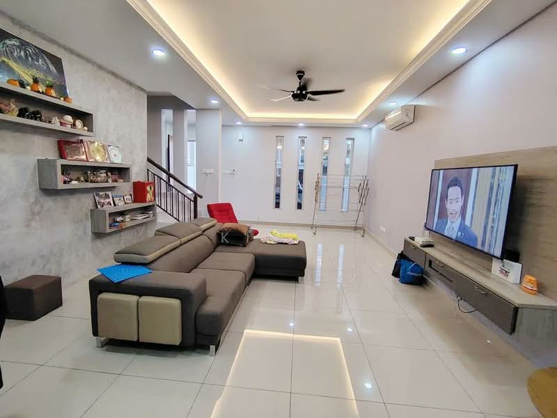 2-storey Terraced House for Rent in Bandar Seri Alam (Masai) - Kim . - Living Room - PropertyGuru.com.my