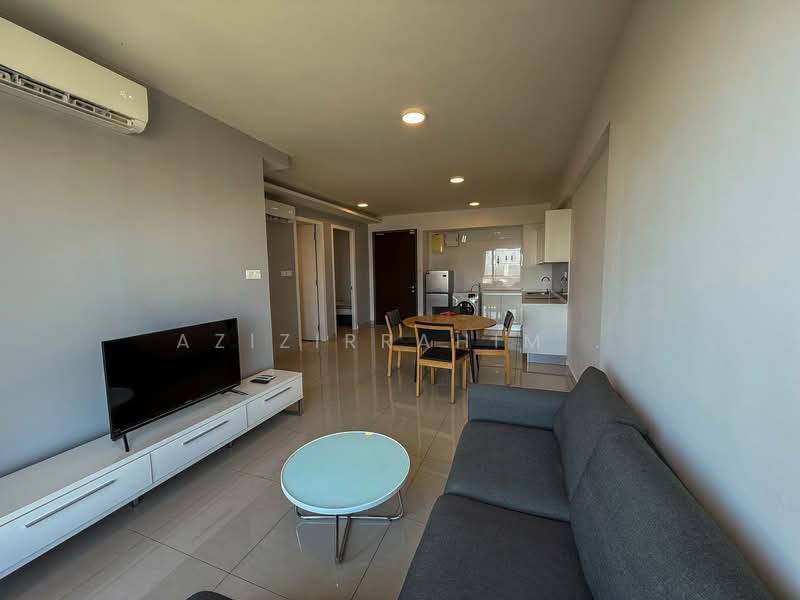 Servis Apartment untuk Disewa di Eclipse Residence @ Pan'gaea - Azizirrahim . - Living Room - PropertyGuru.com.my