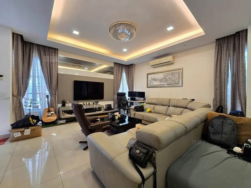 Rumah Berkembar untuk Dijual di Setia Damai (Setia Alam) - Daniel Kok - Living Room - PropertyGuru.com.my