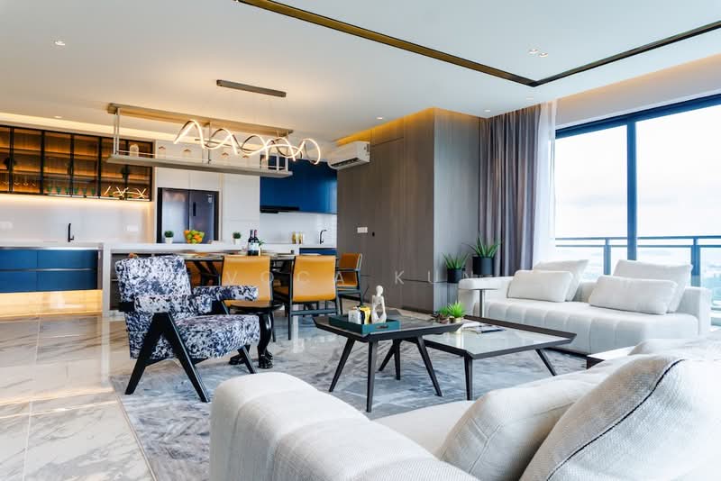 Condominium for Sale at Jesselton Twin Towers - Voca Kun - Living Room - PropertyGuru.com.my