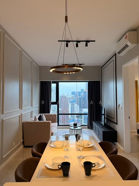 Apartment for Rent at Axon - Sariah Saad - Living Room - PropertyGuru.com.my