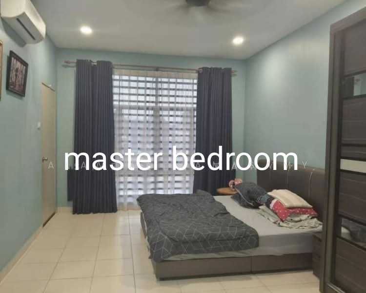 Rumah Teres 2 Tingkat untuk Dijual di Meru (Klang) - Alavian Ramasamy - Master Bedroom - PropertyGuru.com.my