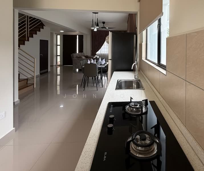 Rumah Teres 2 Tingkat untuk Dijual di Sepanggar Kkip (Kota Kinabalu) - John Voo - Living Room - PropertyGuru.com.my
