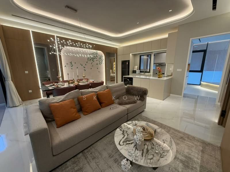 Service Residence for Sale at Damansara Laverra - SK Kow - Living Room - PropertyGuru.com.my