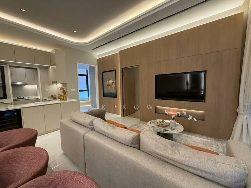Service Residence for Sale at Damansara Laverra - SK Kow - Living Room - PropertyGuru.com.my