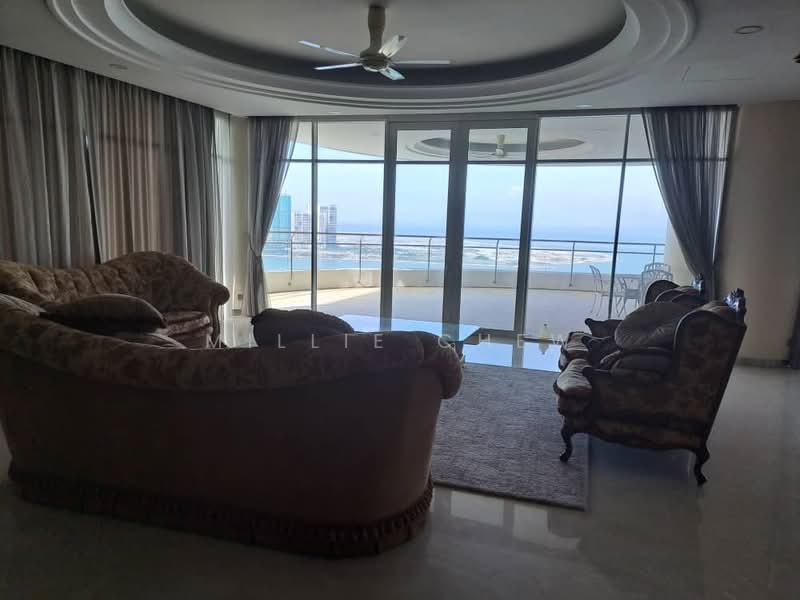 Kondominium untuk Dijual di 8 Gurney (The Shore Condominium) - Millie Chew - Living Room - PropertyGuru.com.my