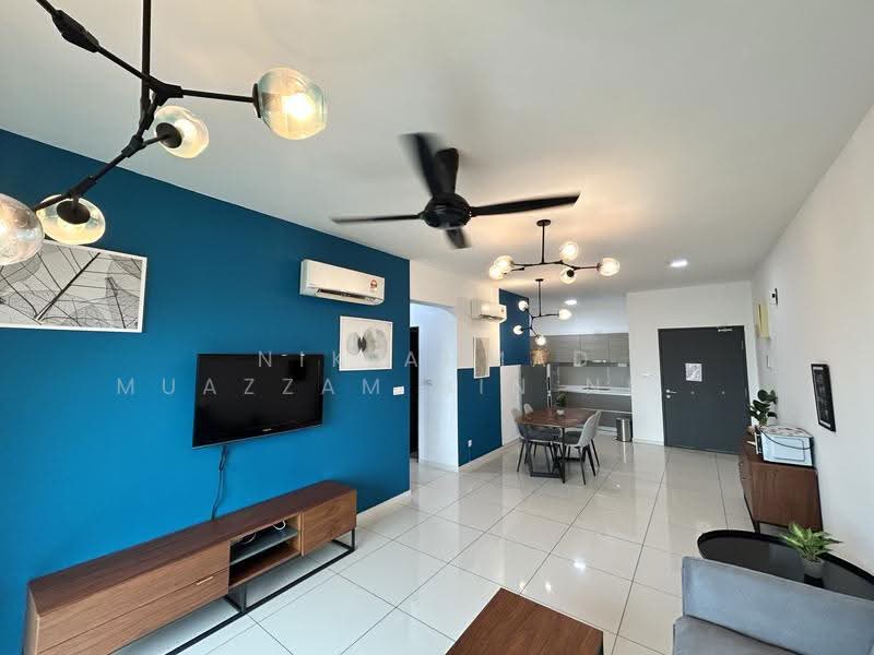 Service Residence for Rent at Emira Residence - Nik Ahmad Muazzam Bin Nik Mazlan - Living Room - PropertyGuru.com.my