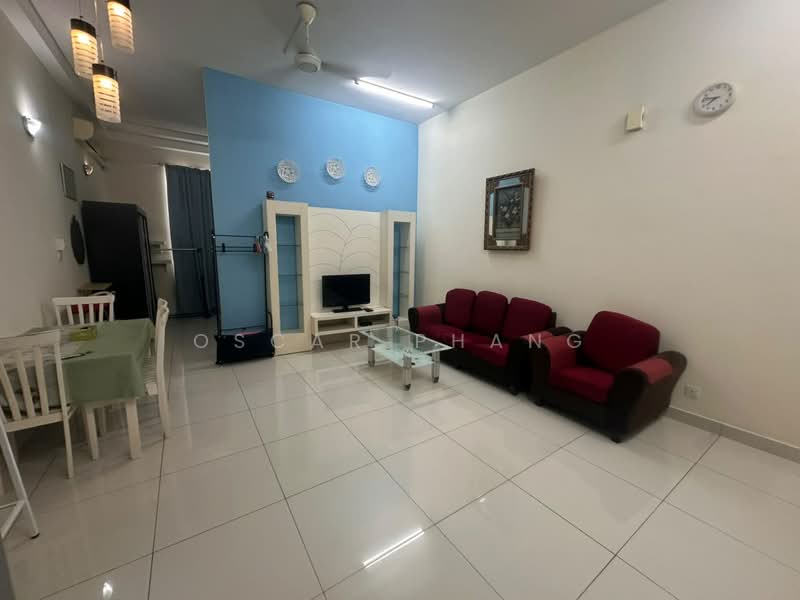 Service Residence for Rent at Vue Residences - Oscar Phang - Living Room - PropertyGuru.com.my