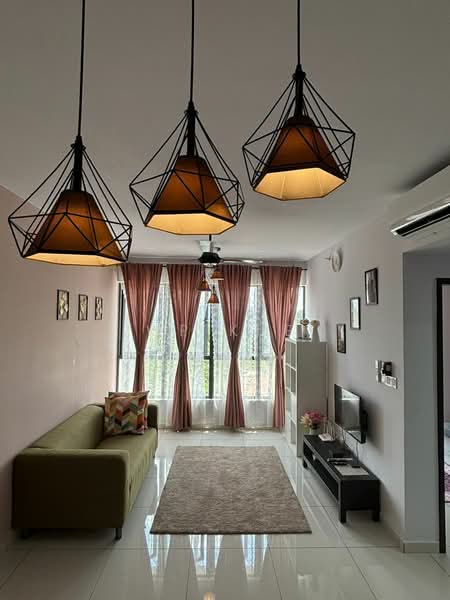 Service Residence for Sale at GAIA Residences - WP Kue - Living Room - PropertyGuru.com.my