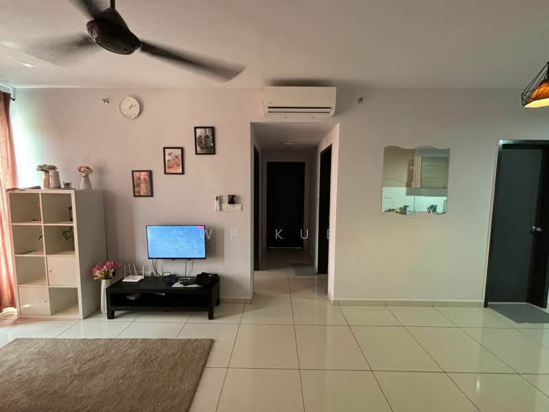 Service Residence for Sale at GAIA Residences - WP Kue - Living Room - PropertyGuru.com.my