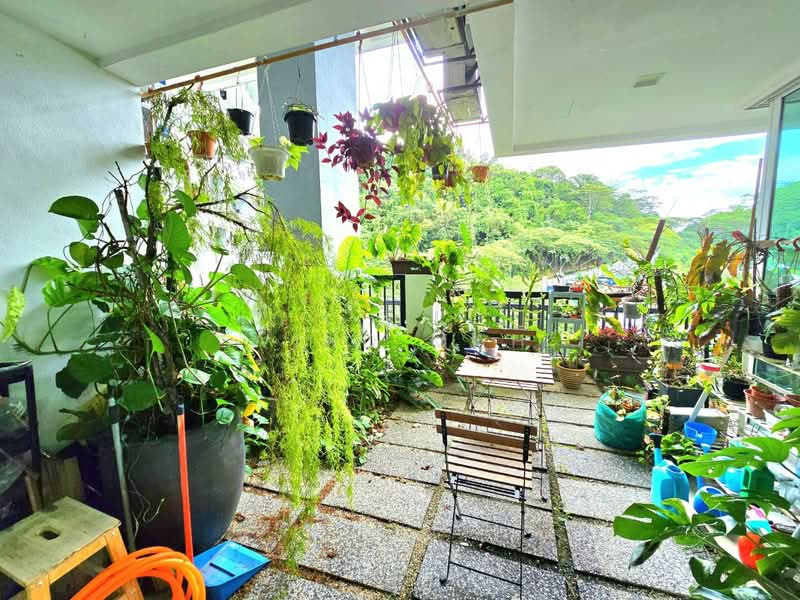 Condominium for Sale at Armanee Terrace II - Wind Mah - Balcony - PropertyGuru.com.my