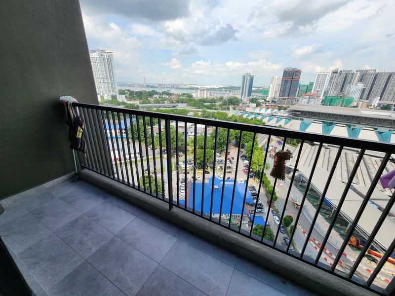 Service Residence for Rent at Twin Tower Residence - Jason Lim - Balcony - PropertyGuru.com.my