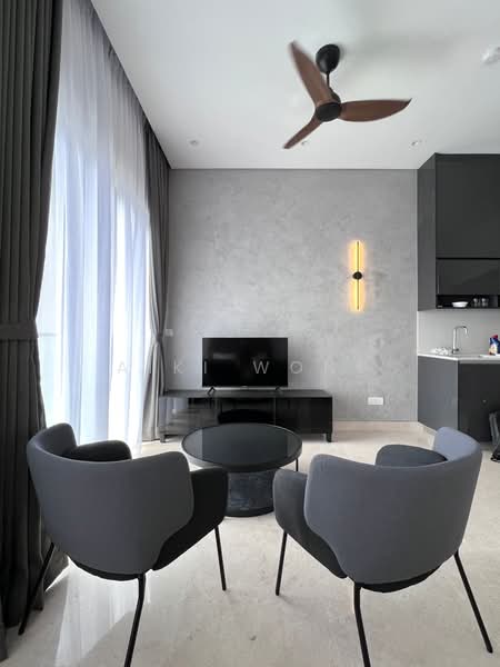 Servis Apartment untuk Disewa di Lucentia Residences - Aiki Wong - Living Room - PropertyGuru.com.my