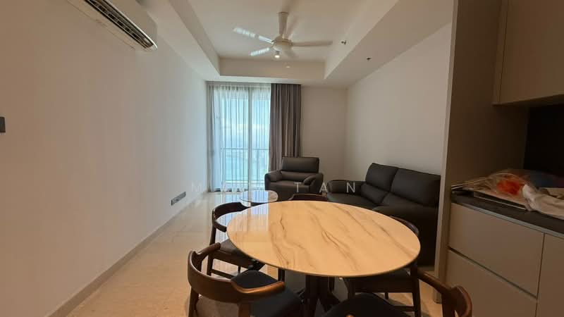 Servis Apartment untuk Disewa di Marriott Residence @ Gurney - May Tan - Living Room - PropertyGuru.com.my