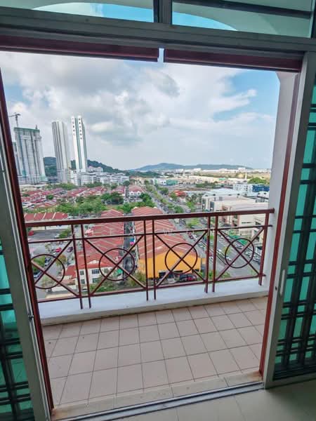 Pangsapuri untuk Dijual di Saujana Damai - Alex Wong - Balcony - PropertyGuru.com.my