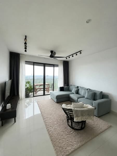 Condominium for Rent at Teega Residences - Jeff Saw - Living Room - PropertyGuru.com.my