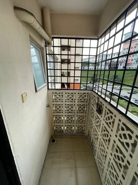 Apartment for Rent at Baiduri Apartment - Kor Kok Tee - Balcony - PropertyGuru.com.my