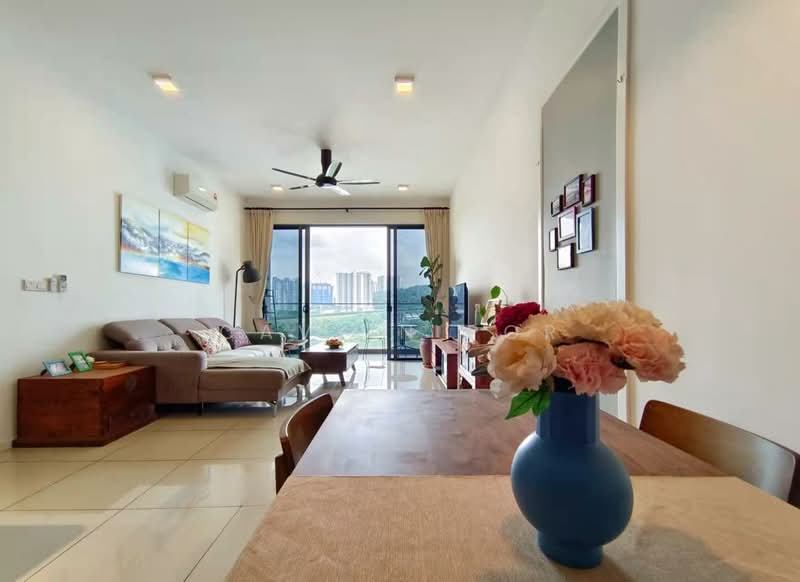 Condominium for Sale at Anjali North Kiara - Cavlin Por - Living Room - PropertyGuru.com.my