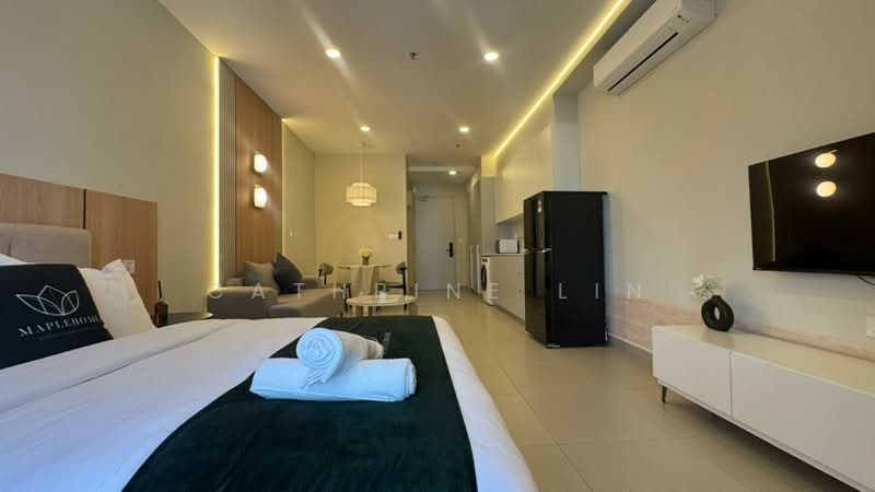 Servis Apartment untuk Dijual di SWNK Houze @ BBCC - Cathrine Lin - Living Room - PropertyGuru.com.my