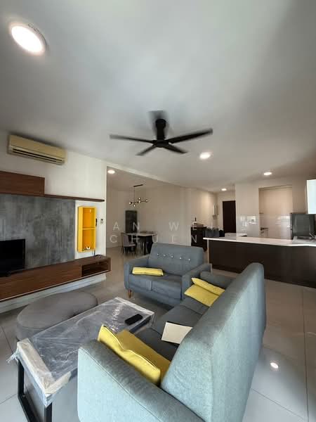 Condominium for Rent at Casa Kiara II - Tan Wei Chuen - Living Room - PropertyGuru.com.my