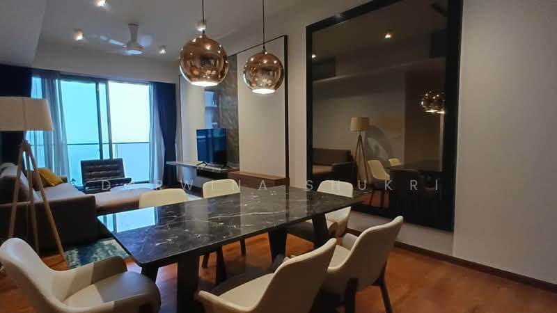 Service Residence for Sale at Stonor 3 - Darwina Shukri - Living Room - PropertyGuru.com.my