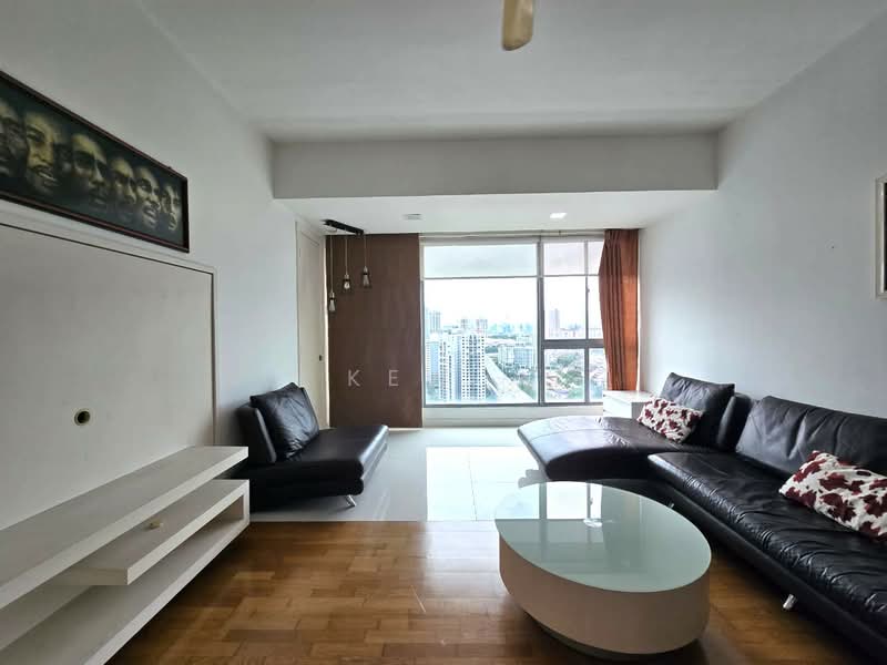 Servis Apartment untuk Disewa di Gateway Kiaramas Residences - Kew . - Living Room - PropertyGuru.com.my