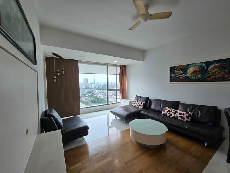 Servis Apartment untuk Disewa di Gateway Kiaramas Residences - Kew . - Living Room - PropertyGuru.com.my
