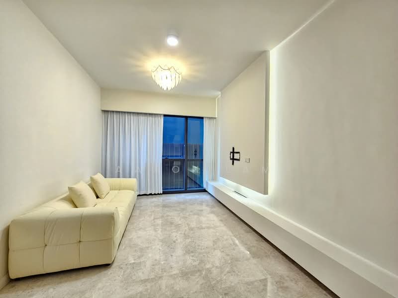 Service Residence for Rent at TRX Residences - Aaron Lam - Living Room - PropertyGuru.com.my