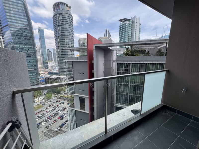Service Residence for Rent at Stonor 3 - Weis Oon - Balcony - PropertyGuru.com.my
