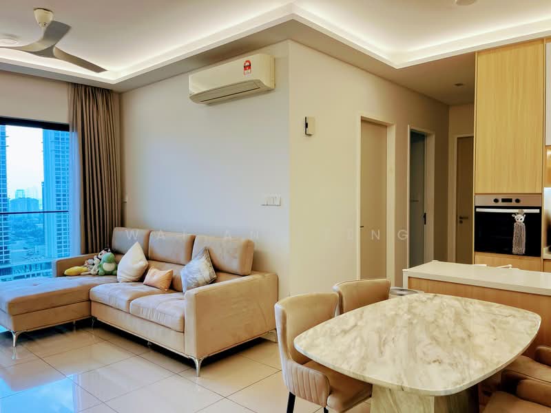 Servis Apartment untuk Disewa di Skyluxe On The Park Bukit Jalil - Wai Ann Teng - Living Room - PropertyGuru.com.my