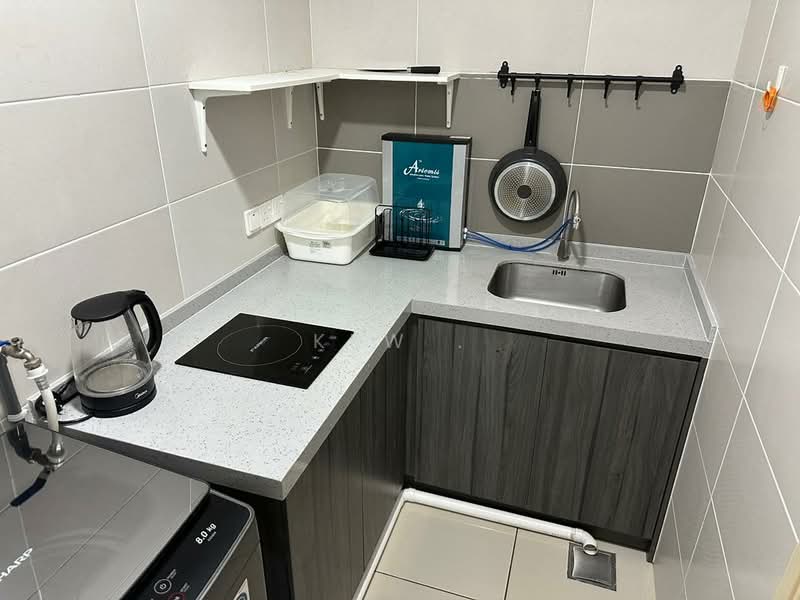 Service Residence for Rent at 3 Elements - Kew . - Kitchen - PropertyGuru.com.my