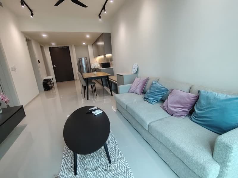 Service Residence for Rent at Residensi Solaris Parq - Eve Tan - Living Room - PropertyGuru.com.my