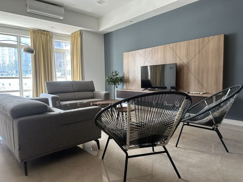 Service Residence for Rent at Binjai Residency - See Chak Yan - Living Room - PropertyGuru.com.my